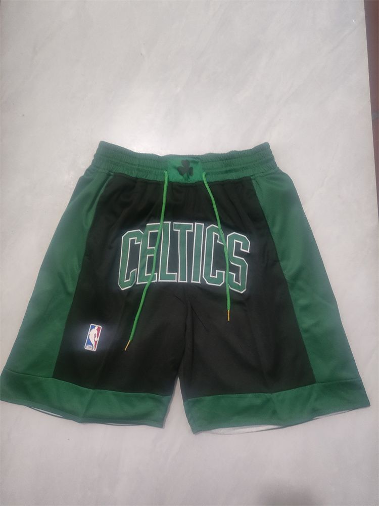 2025 Men NBA Boston Celtics Shorts Black style 2->boston celtics->NBA Jersey